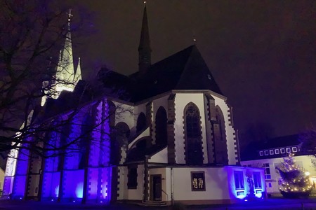 Martinskirche erstrahlt im adventlichen Glanz
