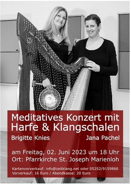 Konzert für Harfe und Klangschalen