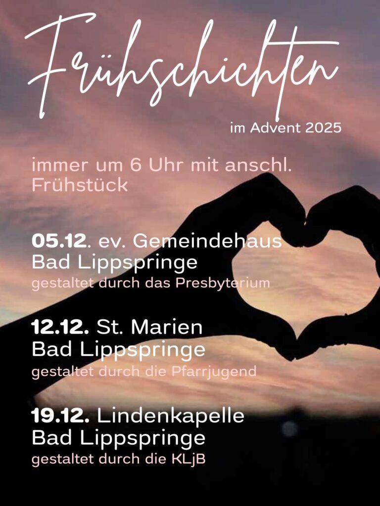 Frühschichten im Advent