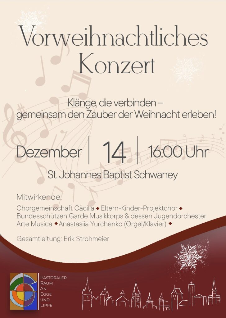 Vorweihnachtliches Konzert in Schwaney