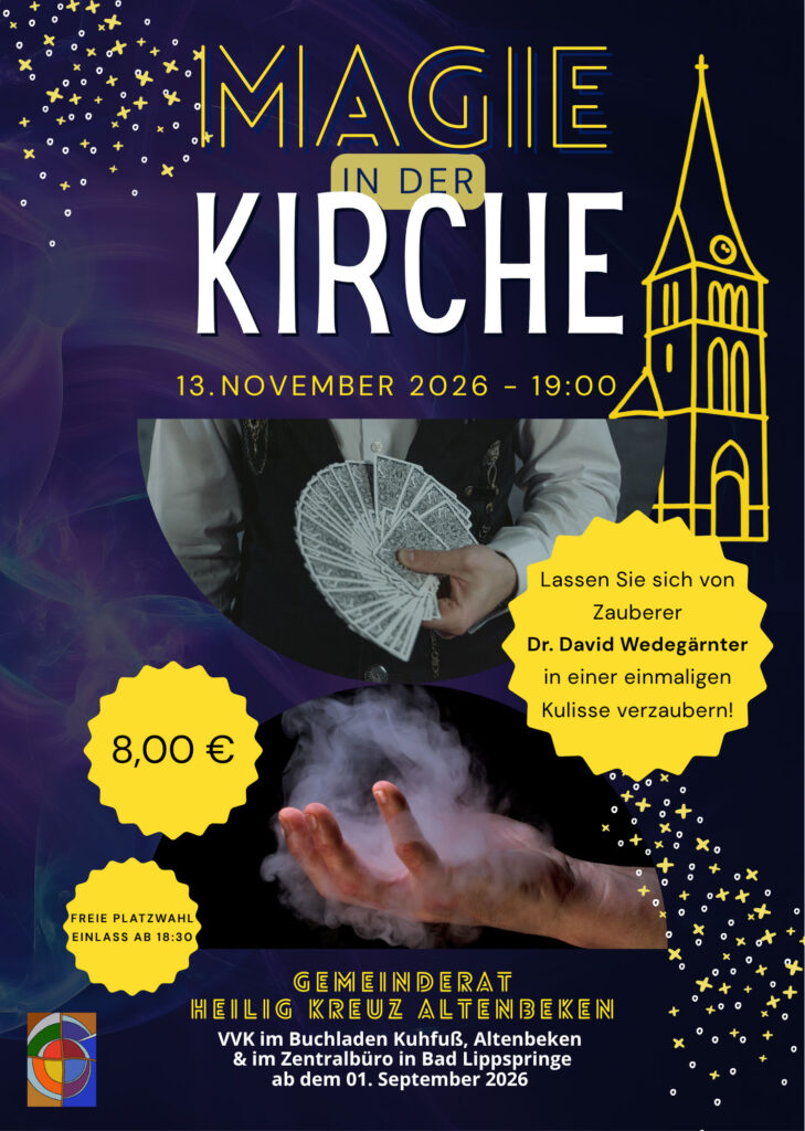 Magie in der Kirche- Lassen Sie sich verzaubern!
